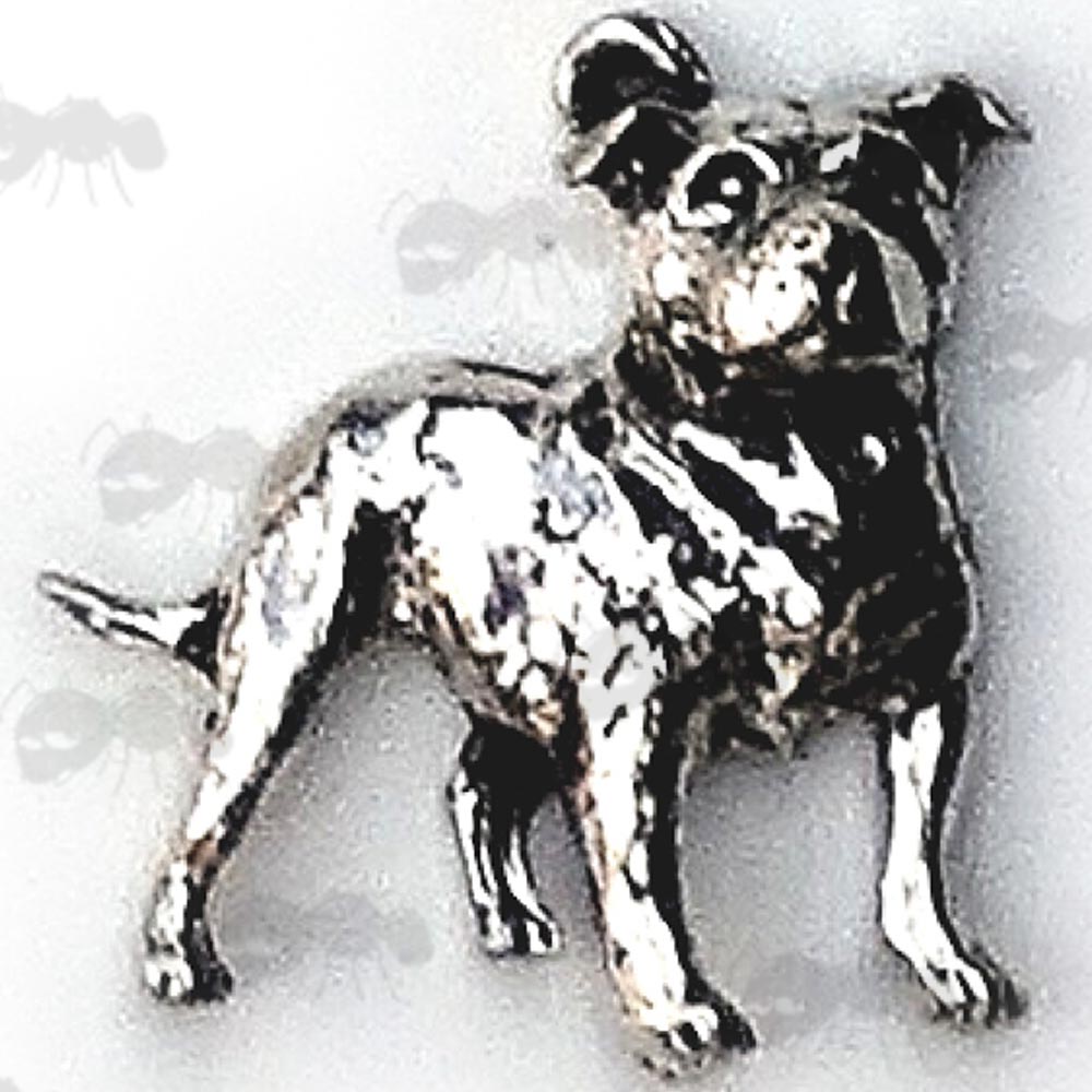 Staff Bull Terrier Pewter Pendant