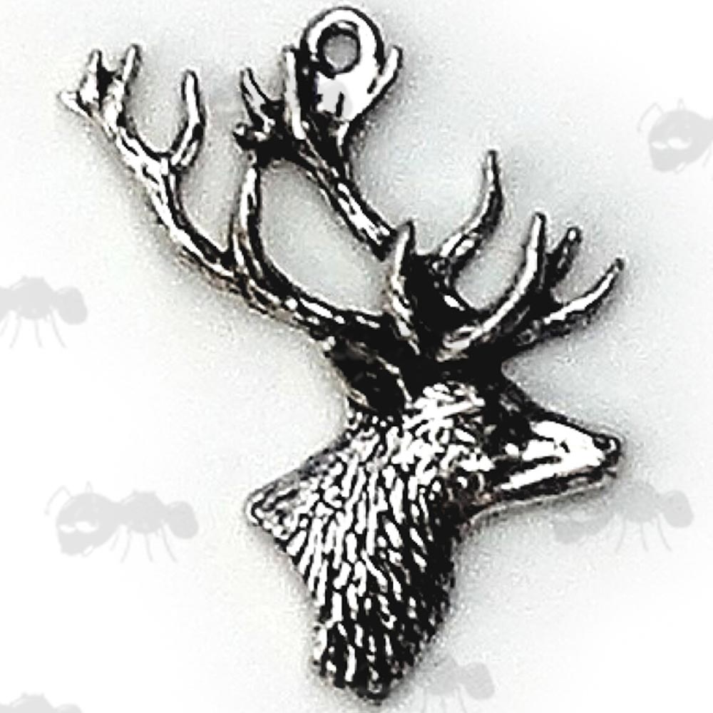 Stag’s Head Pewter Pendant