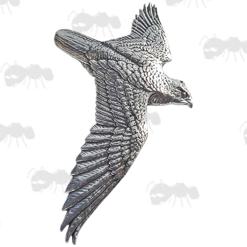 Falcon Pewter Pin Badge
