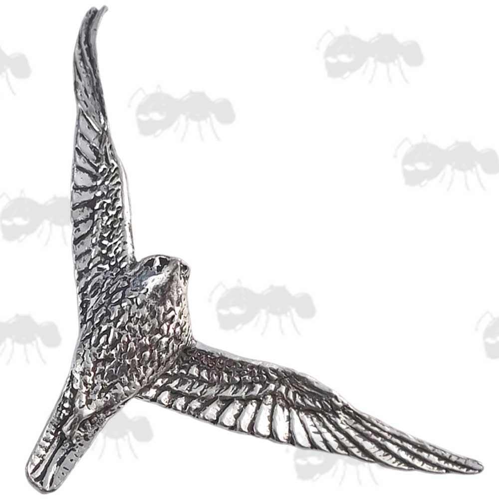 Falcon Number Two Pewter Pin Badge