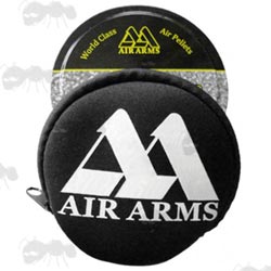 Black Air Arms Pellet Tin Cover