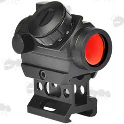 AnTac Red Dot Sight with High Riser Weaver / Picatinny Rail
