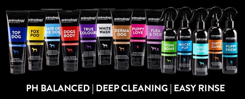 Animology Dog Care Shampoo and Sprays Products Banner