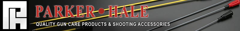 Parker-Hale Spinning Cleaning Rods Logo Banner