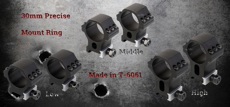 Advert for Tactical X Accu Picatinny Scope Rings