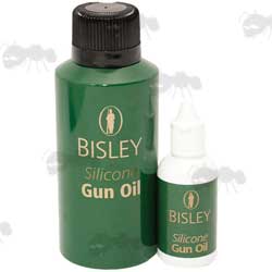 Dropper Bottle and Aerosol Canister of Bisley Silicone Oil