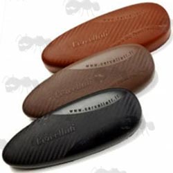 Three Assorted Colour MicroCell Rubber Next Gen Recoil Pad by Cervellati srl