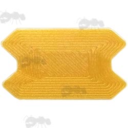 Yellow ABS Plastic Double Side Weaver / Picatinny Rail