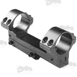 One Piece Forward Reach Dovetail Rail Scope Mount with Adjustable Windage and Elevation