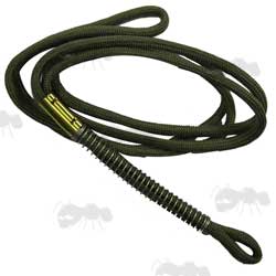 Single Loop Spring Loaded Green Lanyards by Illinois River Valley Calls
