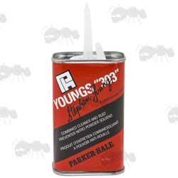 125ml Tin of Parker-Hale Youngs 303 Nitro Cleaning Solvent with Spout