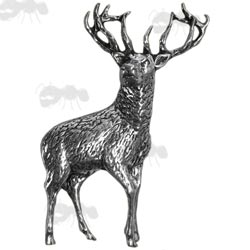 Stag Pewter Badge