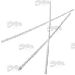 Three 16cm Long Flexible Pipe Cleaners / Rifle Gas Tube Mops