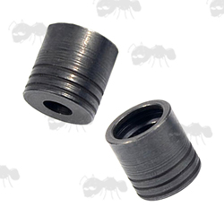 Pair of Base Fittings for Push Button Release Sling Swivels