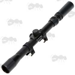 ANT 3-7x20mm Duplex Crosshair Rifle Scope with Dovetail Rail Mounts