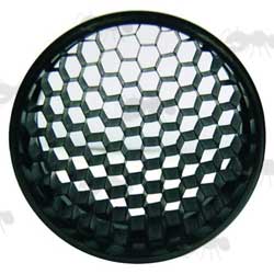 Front View of Vector Optics Rifle Scope Sunshade with Honeycomb Killflash