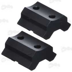 Two Piece Picatinny Rails with 0 MOA for Savage Rascal Rifles