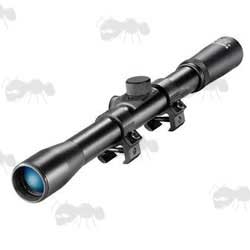 4x20 Tasco Rifle Scope with Fitted Dovetail Mounts