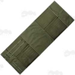 Roll-Up All Green Colour Padded Prone Shooters Ground Mat