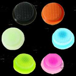 Six Silicone Boots for Tactical Torch Tailcap Switches