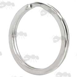 Stainless Steel Keychain Split Ring with a 28mm Diameter