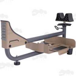 Full Length Gun Rest with Adjustable Height Rest and Legs