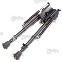 Telescopic Leg Rifle Bipod ~ Prone