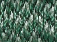 Kelly Green Patterned Colour Paracord