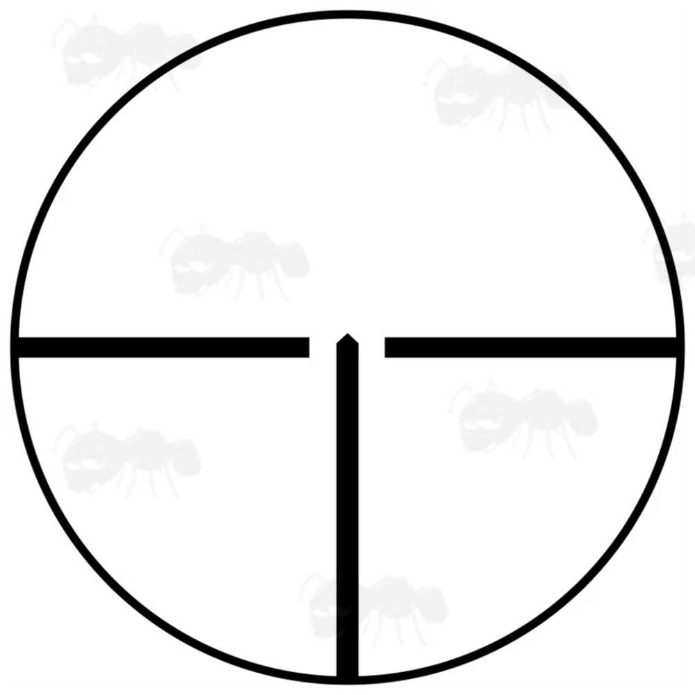 PU German Style Three Post Scope Reticle