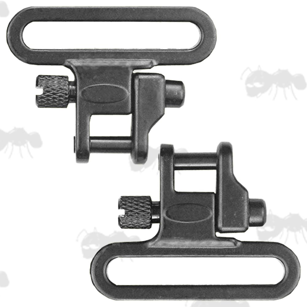 Set of Heavy-Duty Quick-Release 30mm Sling Swivels