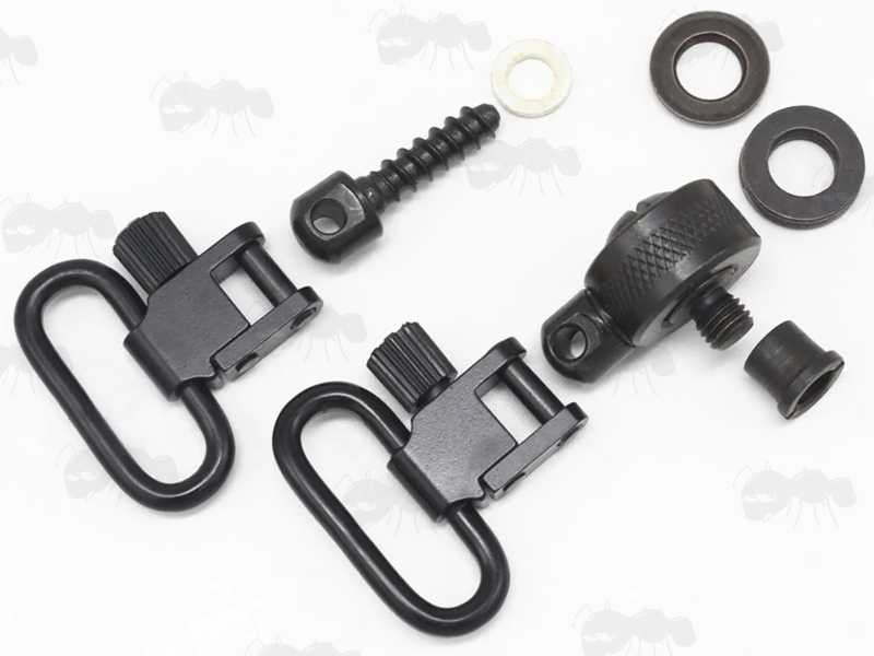 Pump Action Automatic Shotgun QD Swivel Base Magazine Cap