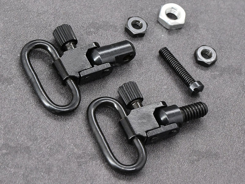 Colt AR-15 and Target Rifle Forend QD Sling Swivel Base Studs with QD Swivels