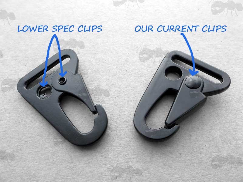 Low Spec and High Spec HK Style Sling Clip