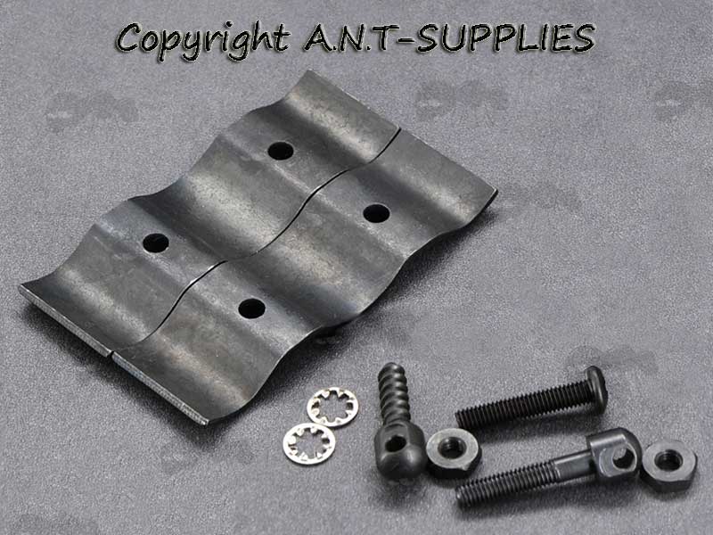 Remington, Mossberg and Winchester Police Shotgun Barrel and Extended Magazine Band QD Sling Swivel Fitting Kit