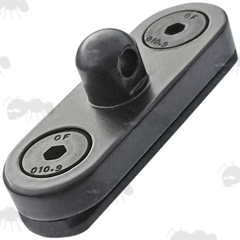 Sling Swivel QD Stud Adapters for Anschutz Rifle Forend Accessory Rails with Full Length T-Bars
