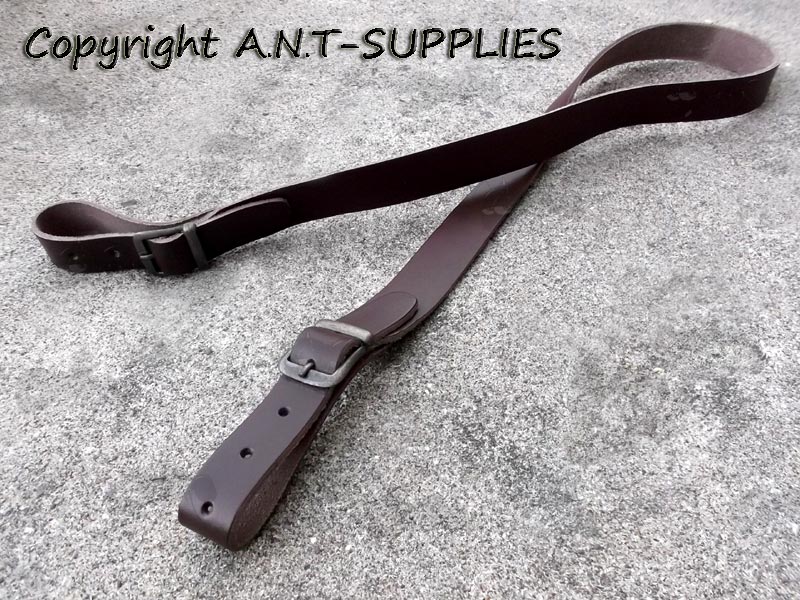 Bisley Standard Brown Leather Rifle / Shotgun Sling