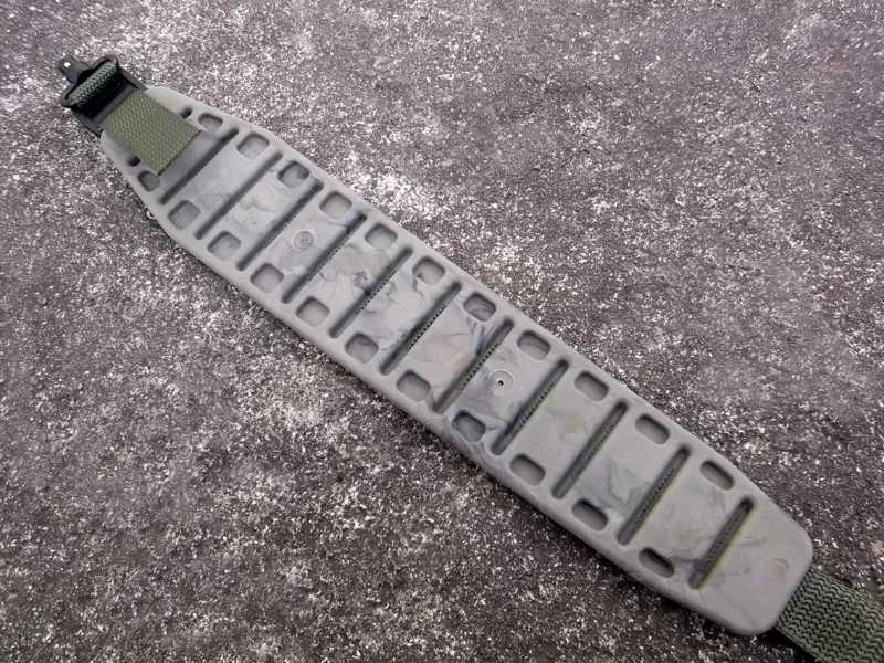 Quake The Claw 2.0 OD Green Camouflage Wide Fit Gun Sling with Flush Cup QD Socket Swivels