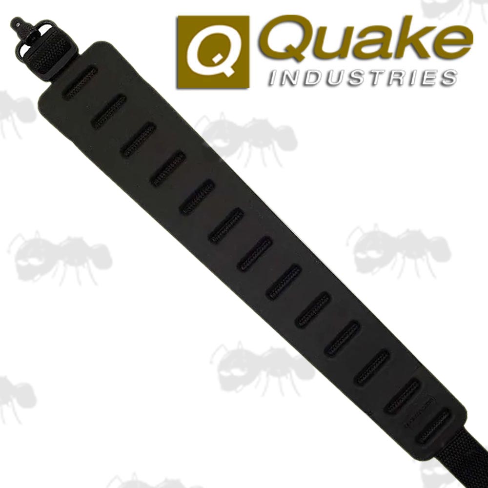 Quake The Claw Black Wide Fit Gun Sling with Flush Cup QD Socket Swivels