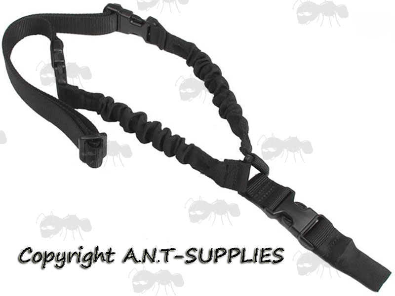 Single Point QR One Point Bungee Sling in Black