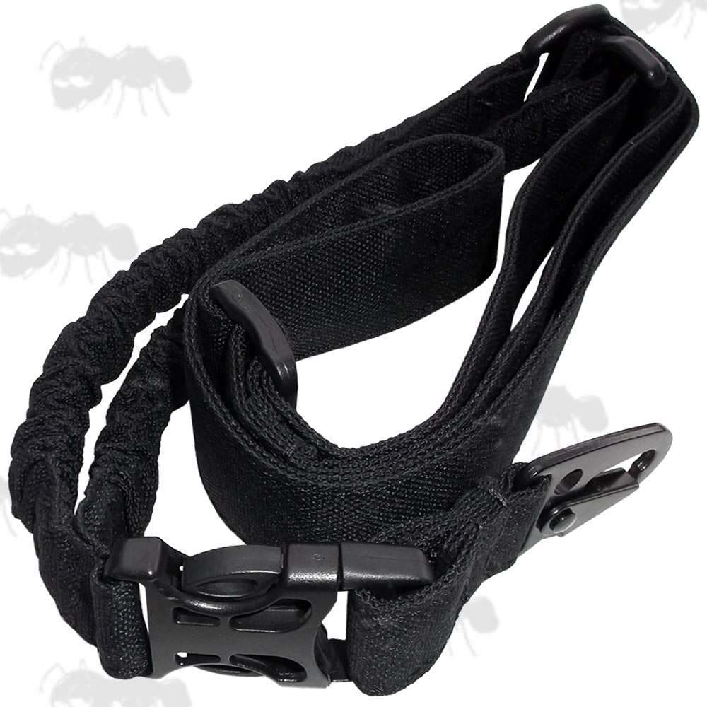 Single Point QR One Point Bungee Sling in Black