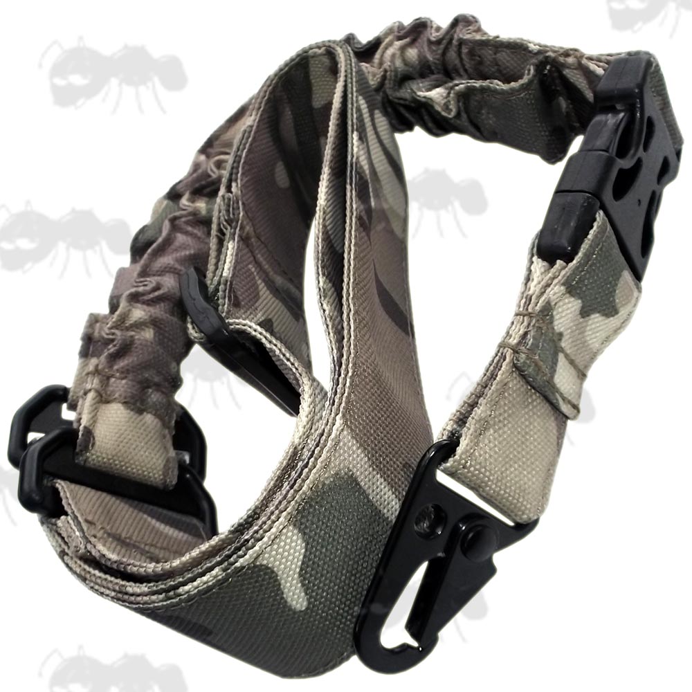 Single Point QR One Point Bungee Sling in Multi-Camo