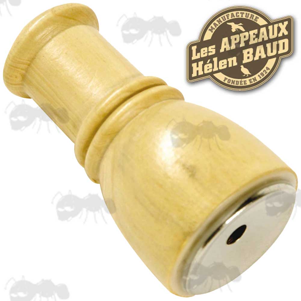 Wooden Widgeon Call with Brass Mouthpiece