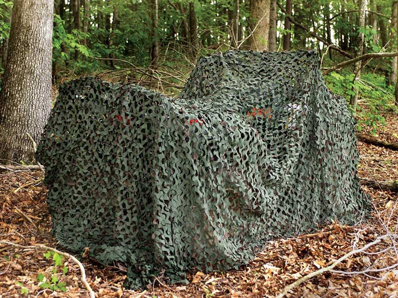 thumbnail image 2 of M81 Woodland 3D Camo Scrim Backpack Cover – Fits 30L-55L Packs – NIR Compliant, Made In USA 2 of 6
