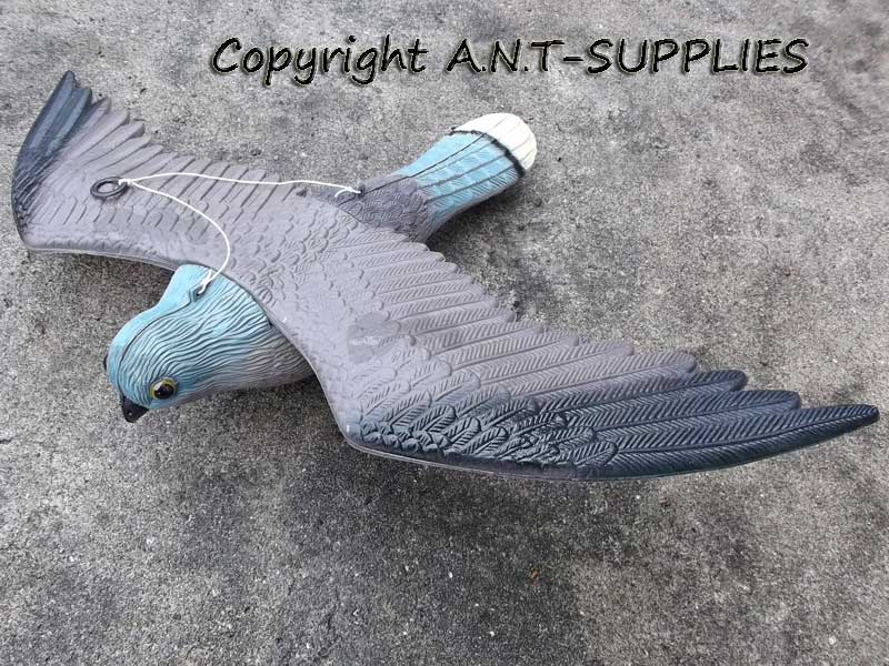 Assembled View of The Flying Kestrel Predator Scarecrow Decoy F28/27
