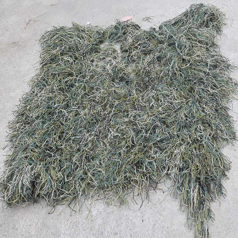 Woodland Camouflage Ghillie Netting Cloak