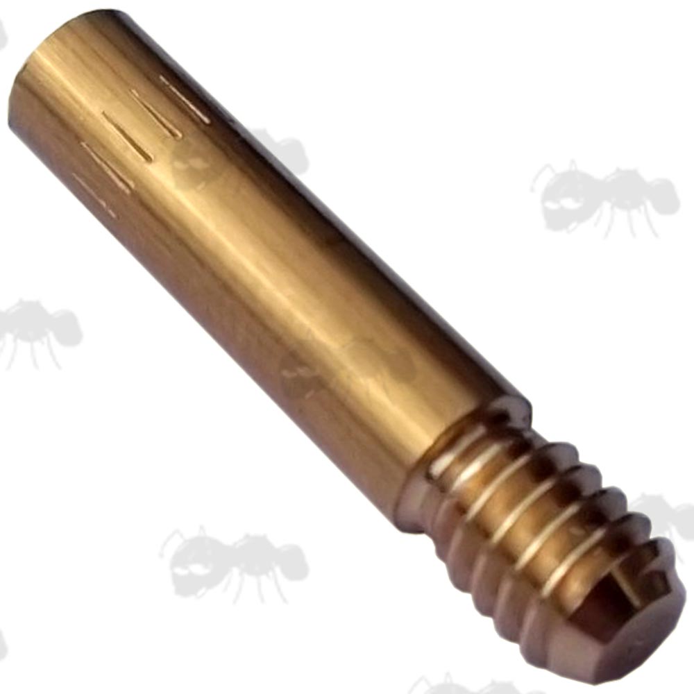 AnTac Brass Adapter for UK .270 Female Threaded Swabs to .22 UK Caliber Male Threaded Barrel Cleaning Rods
