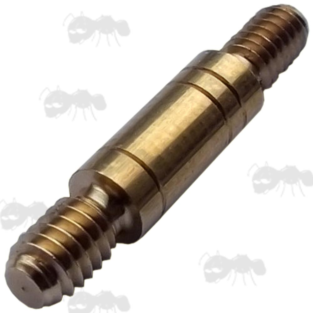 AnTac Brass Male Thread Adapter for #8-32 US Swabs to .22 UK Caliber Barrel Cleaning Rods