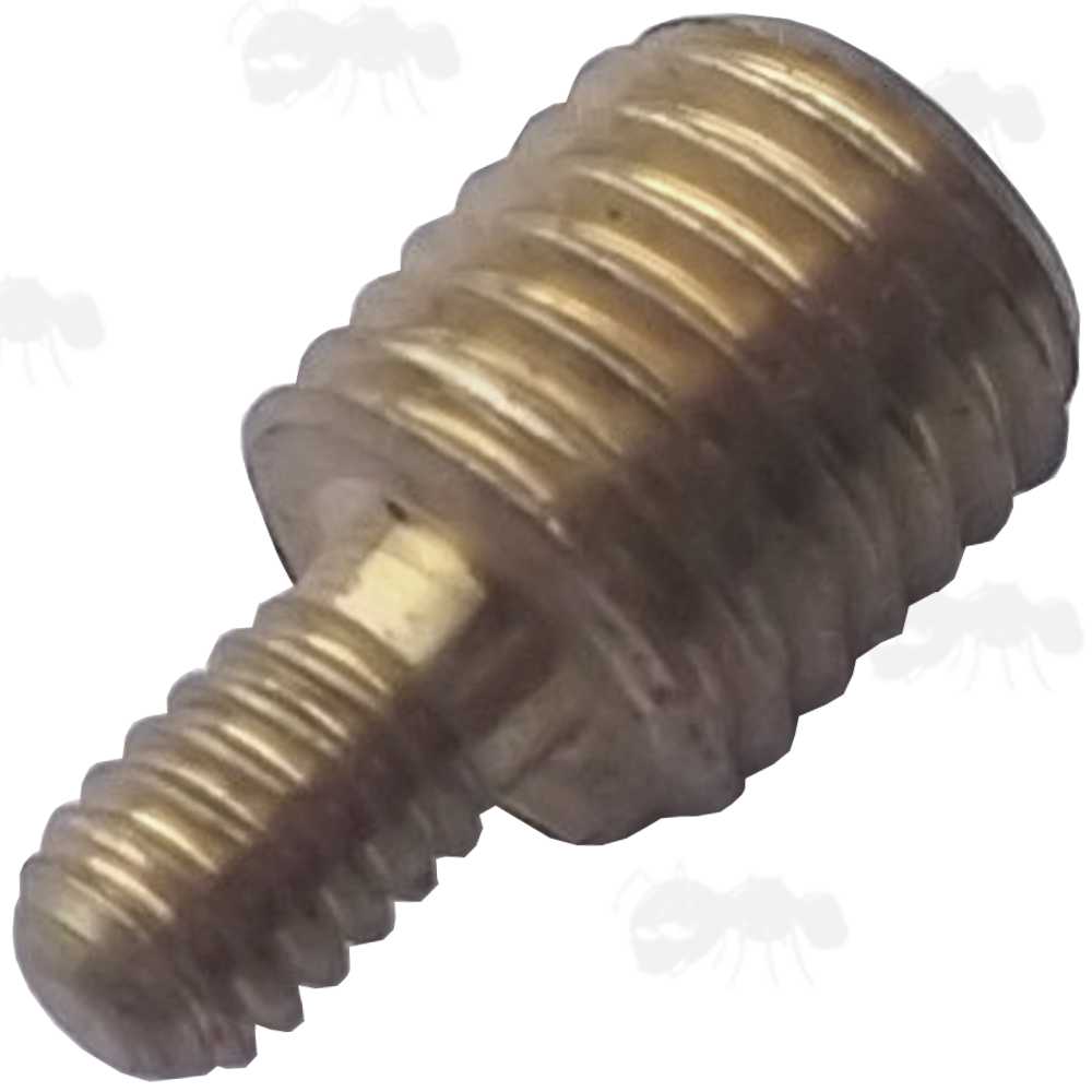 Brass UK Small Cailbre Rifle Barrel Cleaning Rod Thread to UK Shotgun Cleaning Rod Male Thread Adaptor