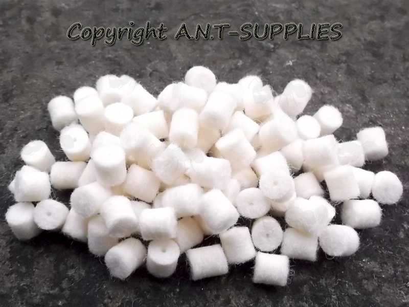 One Hundred Barrel Cleaning Felt Pellets in .177 Calibre