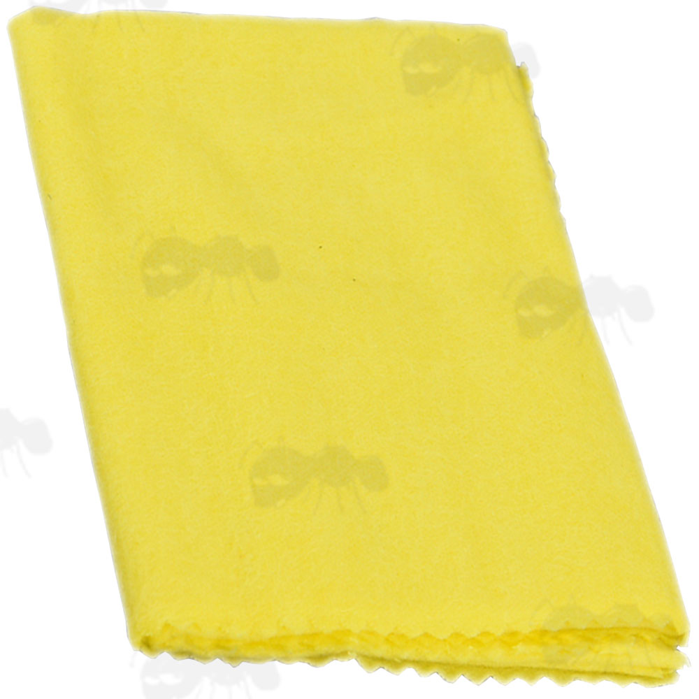 Hoppes Wooden Gun Stock Wax Treated Yellow Cleaning Cloth